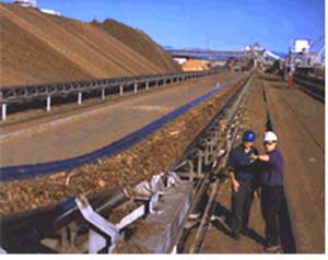 conveyor belts with rubber cover