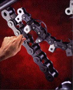 standard attachment roller chains